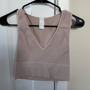 Nikibiki V-Neck Crop tank